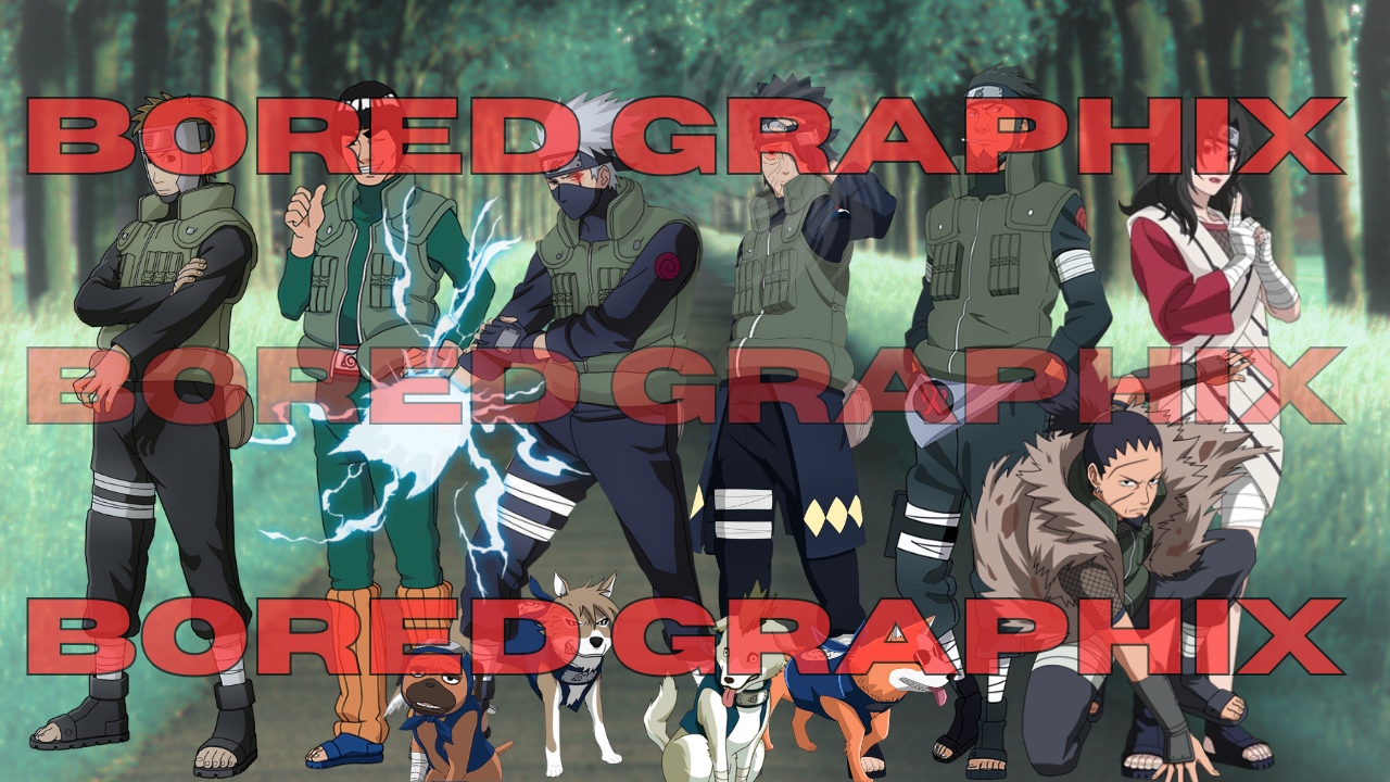 Alternate Leaf Jonin Squad Digital Graphic