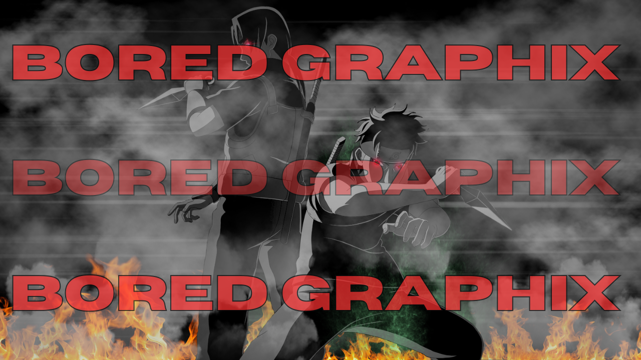 Cursed Souls - Shisui and Itachi Digital Graphic
