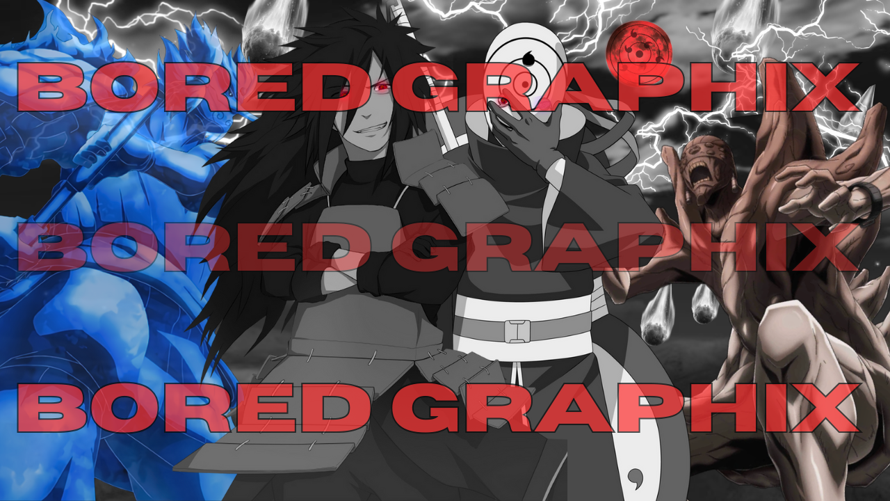 Lethal Comrades - Madara and Obito Digital Graphic