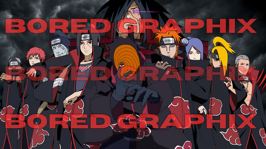 Akatsuki Madara Digital Graphic
