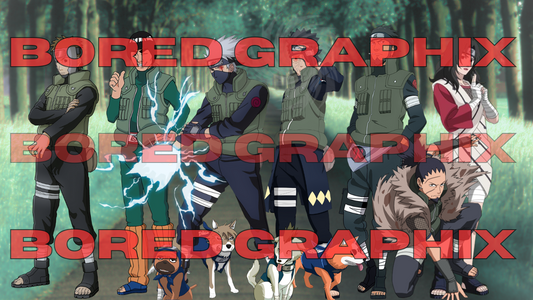 Alternate Leaf Jonin Squad Digital Graphic