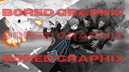 Artistic Duo - Deidara and Sasori Digital Graphic