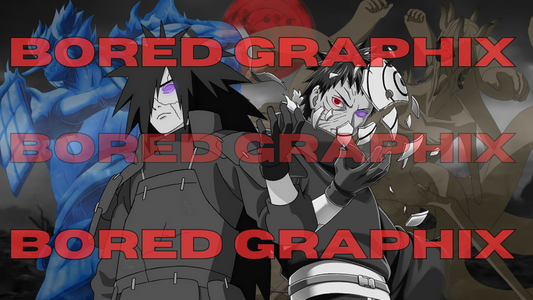 Destructive Pair - Obito and Madara Digital Graphic