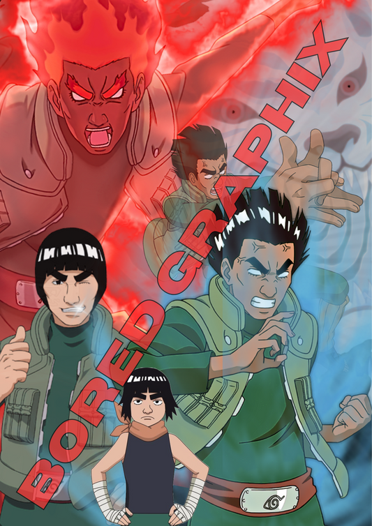 Might Guy Poster