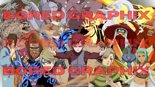 Jinchuriki Digital Graphic