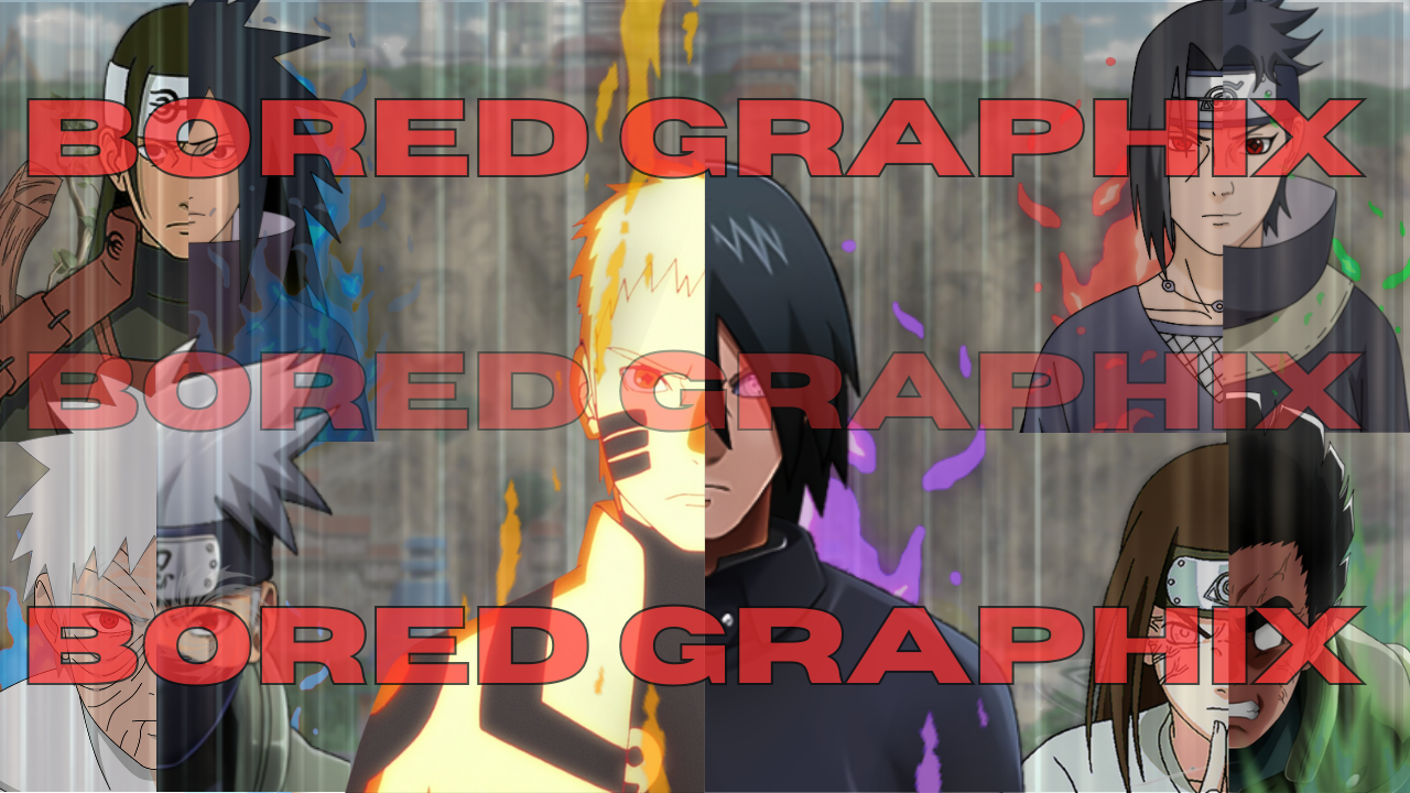 Leaf Village Duo Digital Graphic