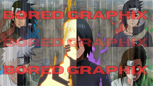 Leaf Village Duo Digital Graphic