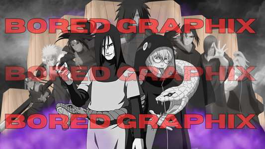 Undead Duo - Orochimaru and Kabuto Digital Graphic