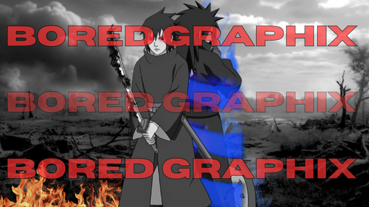 Warring Brothers - Madara and Izuna Digital Graphic